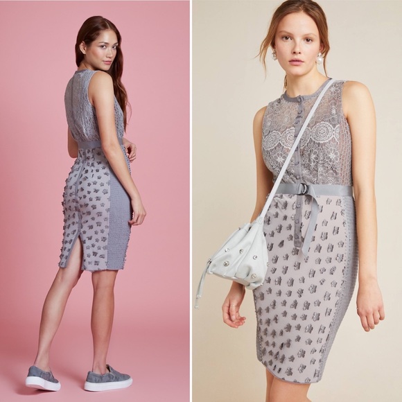 Byron Lars Gisella Lace Sheath Dress